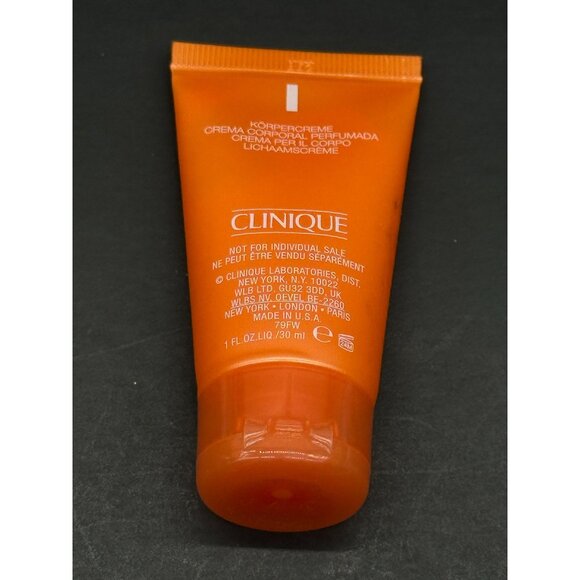 Clinique Happy Perfume Body Cream Mini 1 Fl Oz- - Picture 3 of 3